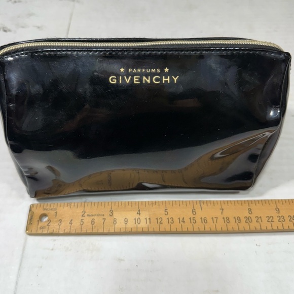 Givenchy Parfum Clutch Bag Enamel Patent Black Women Luxury Designer Limited Ed - Picture 10 of 11